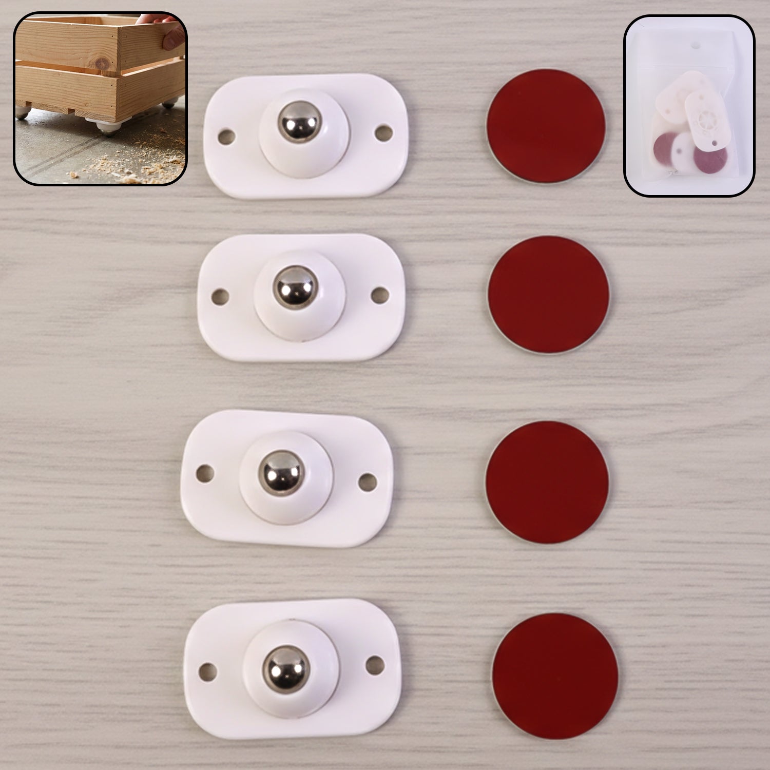 Roller Wheels Set