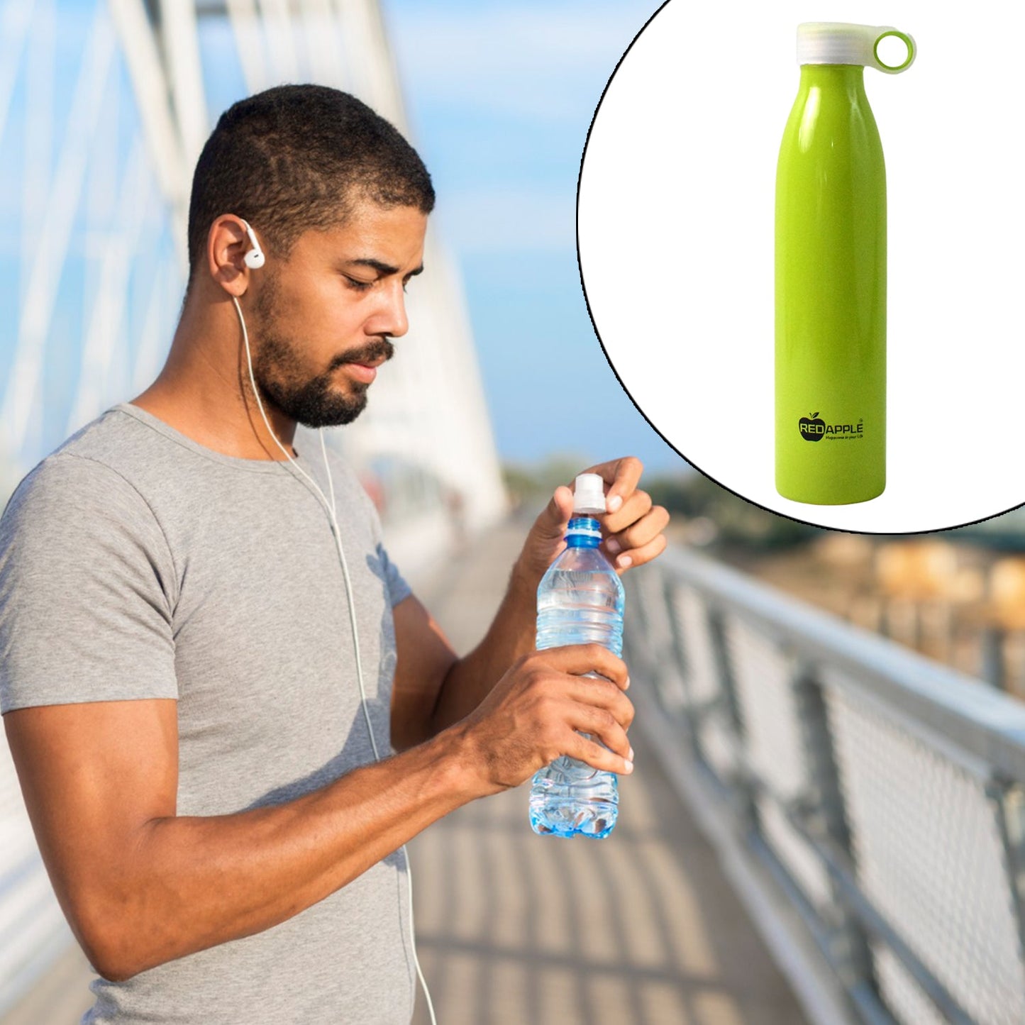 Solid Shield Steel Bottle
