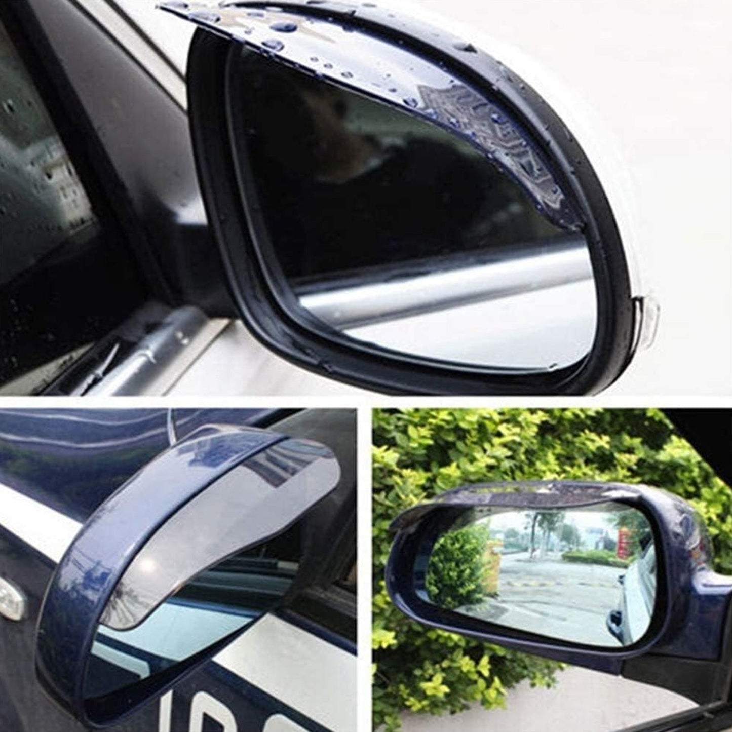 Mir Rain Protector Car Rear view Mirror Rain Blades Car Back