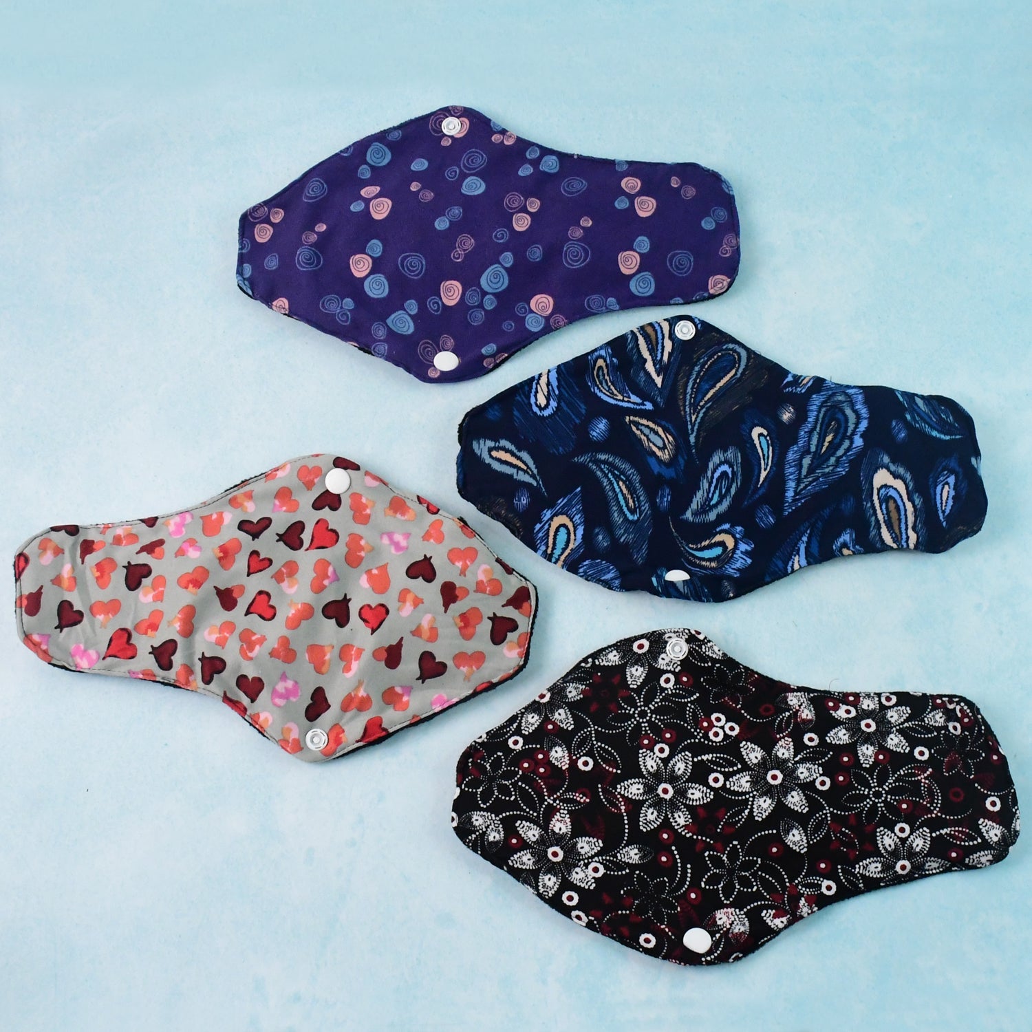 Organic Cotton Reusable Sanitary Pads