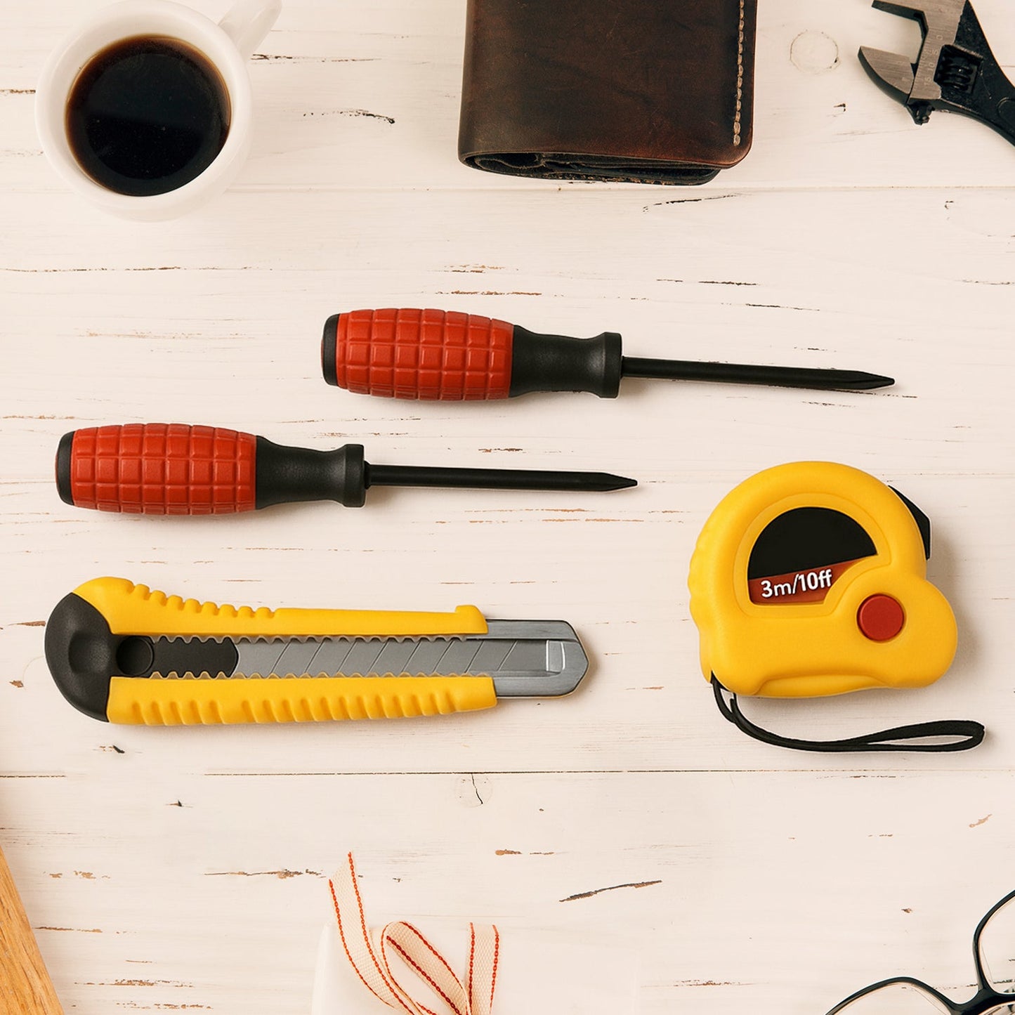 4 In 1 Hand Tool Kit Maintenance Repair Kits (1 Set)